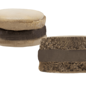 Foto macarrón chocolate