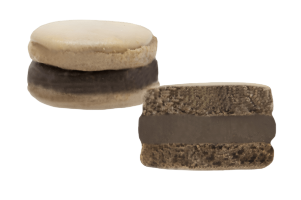 Foto macarrón chocolate